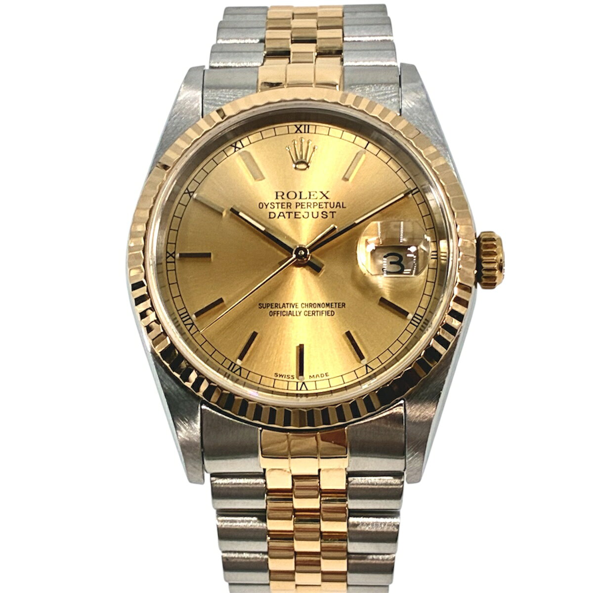 【中古】ROLEX ロレックス デイトジャスト 16233 新品磨き済み