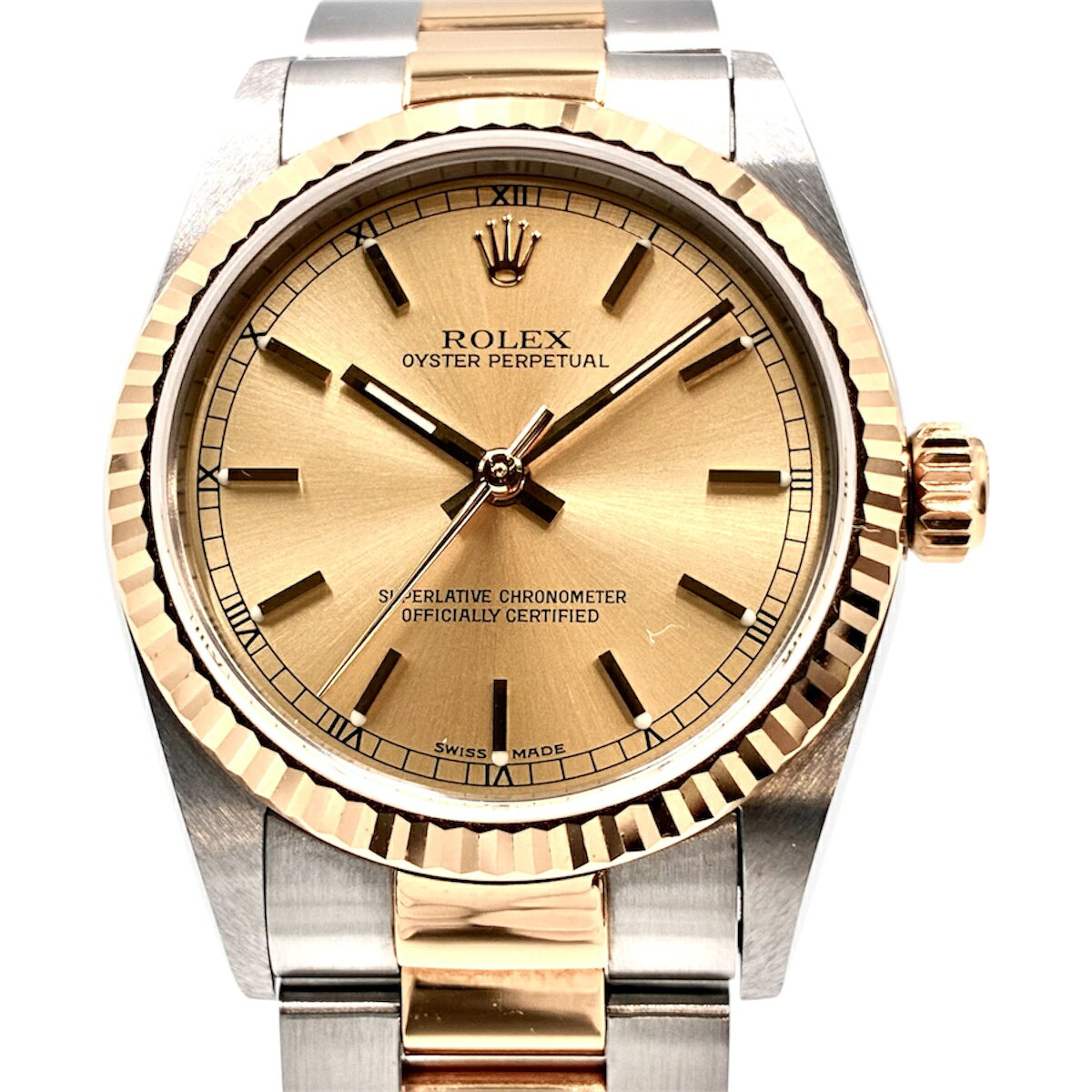 【中古】ROLEX ロレックス オイスターパーペチュアル 77513