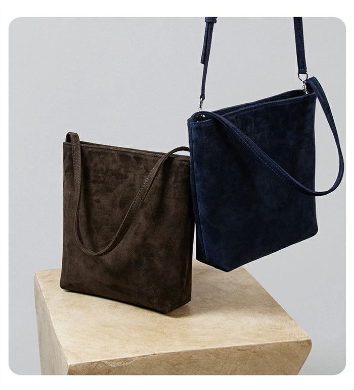 バケツ型 バッグ スエード バッグ レディース 小さめ トートバッグ 本革 スエードバケツバッグ スウェード 肩掛けバッグ 本革バッグ レザー 斜め掛けバッグ 通勤 通学 秋 冬 送料無料