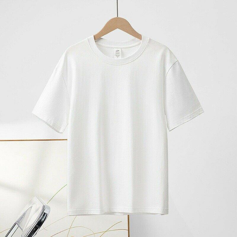 クルーネック半袖Tシャツ レディース リエディ 春 夏 リエディトップス Tシャツ カットソー 半袖 綿100％ コットン Uネック シンプル 上品 レディースオフィスカジュアル 通勤 インナー 春夏 クルーネック goodvalue-10008886 イープリンセス サンプル画像3