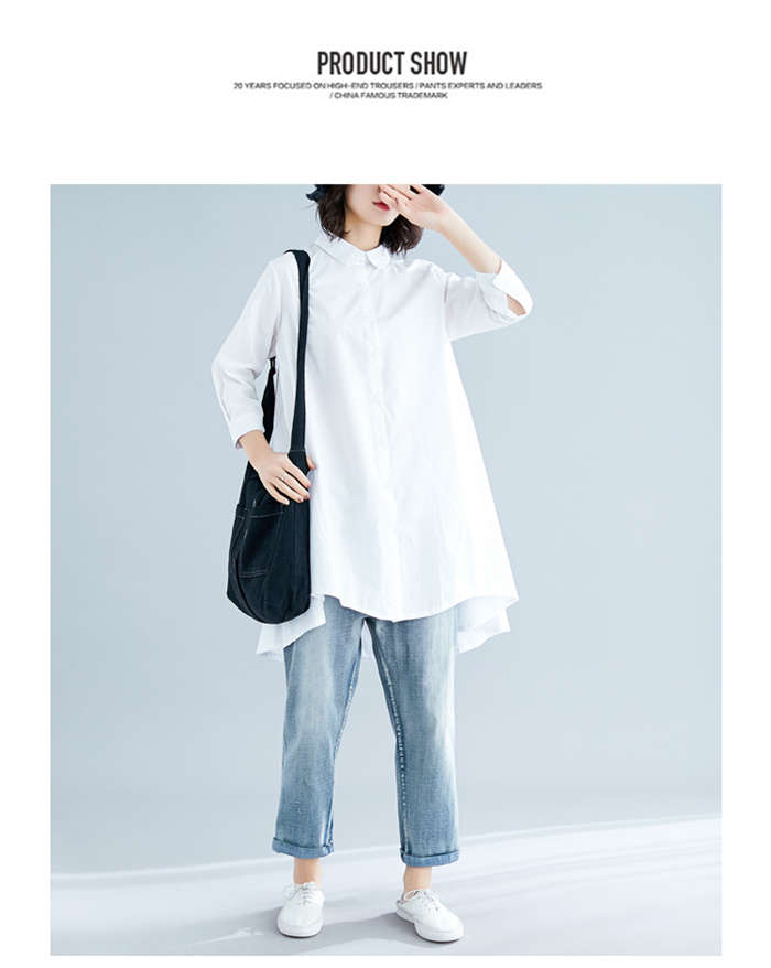 シャツ ブラウス レディース 長袖 夏 秋 春 無地 白シャツ チュニック ロング丈 シャツ シャツワンピース チュニックワンピ レディース 大きいサイズ ゆったり オシャレ シンプル カジュアル 着回し ビッグシルエット 体型カバー ゆったり ゆるっと ゆるシャツ