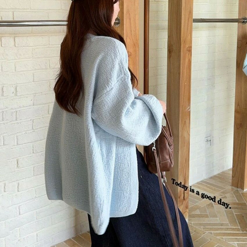 カーディガン ニットカーディガン レディース ロングカーディガン ロング丈 羽織り アウター 長袖 コーディガン セーター リブ 前開き シンプル カジュアル きれいめ かわいい 大人 秋 冬 秋物 冬物 厚手 あったか ゆったり お洒落 オフィス 体型カバー
