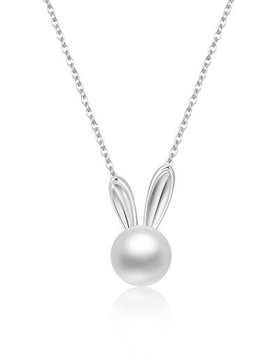 [SAMEDI]ネックレスレディース天然パール真珠S925純銀製金属アレルギー対応長さ調節可能プレゼントギフ..