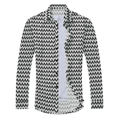 [CEEN]メンズシャツ長袖ストライプカジュアルオックスフォード薄いオールシーズン対応ワイシャツ春夏秋..