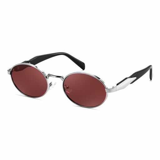 FeisedyサングラススポーツサングラスUV400保護ファッションレトロ紫外線防御レディース走っているドライブ釣りサイクリングB4170(4.0)