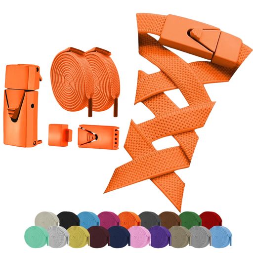 [Wdlife]2足分(4本)靴紐結ばない2ペア【2025新登場・19色】結ばないゴム靴紐シューレース伸縮性スニーカーほどけない靴ひも伸びるくつひもスポーツシューズ子供大人高齢者男女兼用に多彩…