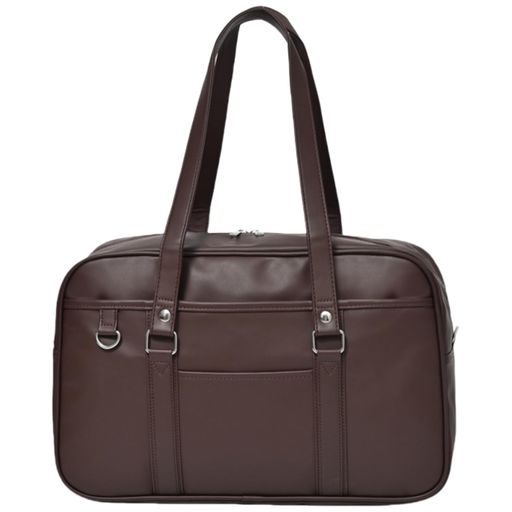 [セッビョウ]スクバスクールバッグ学生鞄ブラック学生男女兼用JK高校生中学生学校通学修学旅行教科書入..