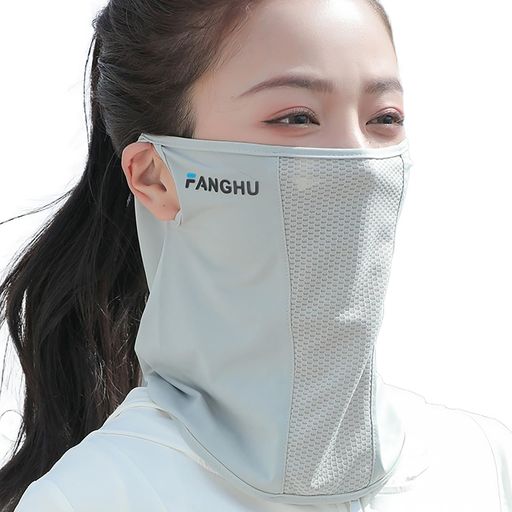 [VEVE&MIKI]フェイスカバー冷感uvカット息苦しくない呼吸がしやすいフェースカバーひんやり日焼け防止..