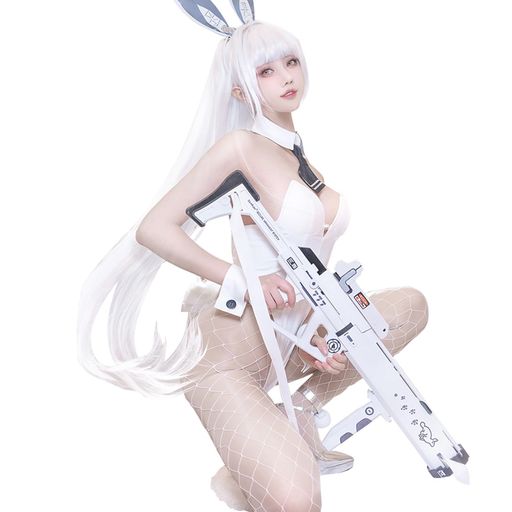 [神併良品]ブランコスプレウィッグ付き白ウサギSSRニケコスプレ衣装フルセットコスチューム大人用仮装N..