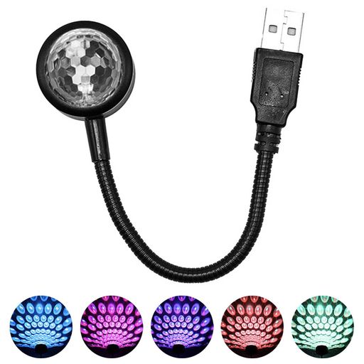 PAVIKE車内ledライト【9パターン】車内USB星空ライト車ライト車内usbLED車載雰囲気車の装飾用品、カラ..