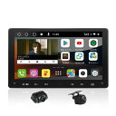 ATOTOOUT2DINディスプレイオーディオ【9インチQLED】Androidカーナビ、8コア6GB+128GB大容量、ワイヤレスCarplay・AndroidAuto対応、aptxHDデュアルBluetooth・Wi-Fi・USB