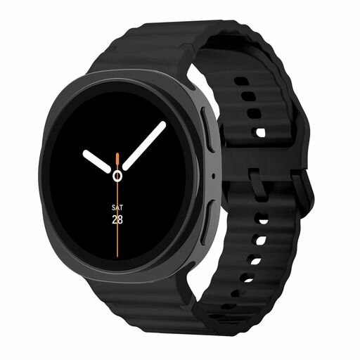 Rakuten - [EIHAIHIS]forGalaxyWatch8シリコンバンドスポーツギャラクシーウォッチ8ベルト40mm44mm/8classic46mmに対応隙間なしソフト柔軟性防汗交換bandレディースメンズ