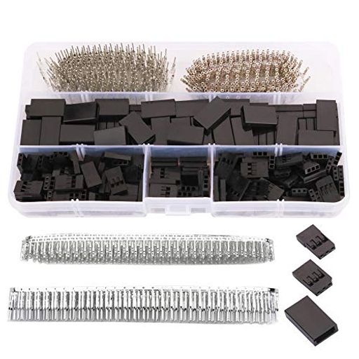 星(塗り潰し)100%新品、コネクタハウジング、保護ハウジング、オスおよびメスのクリンプピンを含む720PCS(80セット)コネクタ。 星(塗り潰し)回路:3ピン。 星(塗り潰し)ピン間隔:2.54mm。 星(塗り潰し)各セットには、コネクタハウジング、保護コネクタハウジング、および圧着ピンコネクタが含まれています。 星(塗り潰し)サーボエクステンションDIYのサーボコネクタの修理に最適です。