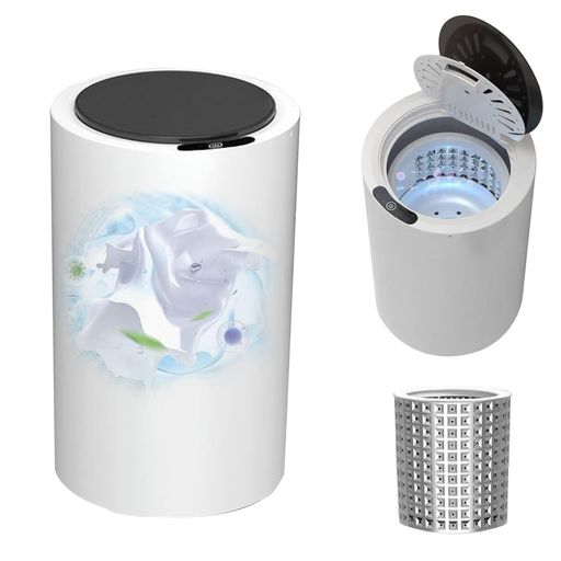 vvicoo【2025新登場】家庭用超高速脱水機小型脱水機2kgステンレス槽脱水専用機小型脱水機高速脱水梅雨..