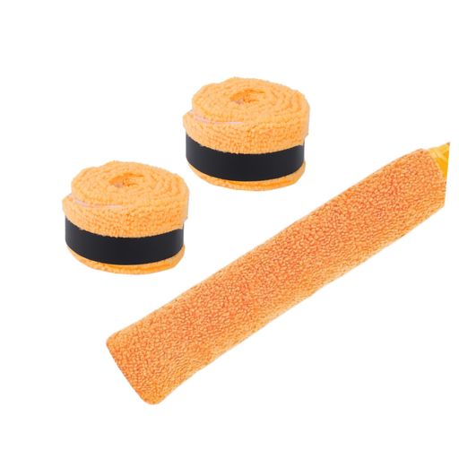[仕様]タイプ:タオルタイプ/サイズ:680*30*5mm/カラー:オレンジ/セット内容:グリップテープx2本(同色) [吸汗性抜群]タオルグリップは長毛繊維を使用しており、吸水性が高く、汗をしっかり吸収できます。湿度の高い環境や、汗をかきやすい方、長時間の激しいプレーに最適です。 [多用途]自分の好みに合わせてカットできるため、さまざまなスポーツ用具に対応可能です。 [取り付け簡単]シンプルな取り付け方法で、初心者でも安心。 [多彩なカラー展開]自分の好みに合わせて選べる多彩な色展開。個性を表現するのにぴったりです。