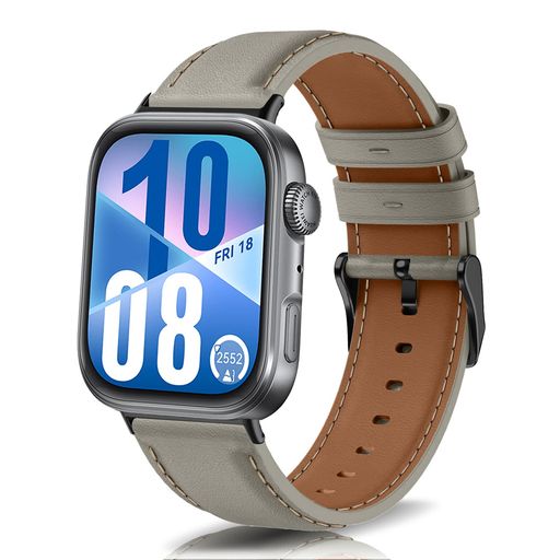 [LuFiYa]レザー時計バンドHuaweiWatchFit4Pro/4/3対応革交換バンドファーウェイウォッチ用ストラップ腕時計ベルトビジネス風男女通用HuaweiWatchFit4Pro/4/3用交換レザー