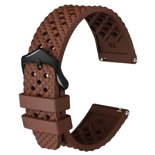 プレミアムな素材:汎用ゴムよりもっと優れた柔軟性と防塵性をがあるフッ素ゴムを採用、肌触りも良い、手首にフィットできます。 スタイリッシュ感十分:バンド表面チェック柄のデザインで、お手元の腕時計を新しいスタイルを与えます、あらゆるシーンでも最適です。 バンドサイズ:ラグ幅18mm/20mm/22mmの伝統的腕時計やスマートウォッチも適用します。ご購入前に予めバンドサイズを確認お願いいたします。 クイックリリーズ:QuickReleaseスプリングバーを設置、工具を使わず指で簡単にバンドを着脱でき、便利になります。 Anbeerサービス:パッケージ内容‐FKMラバーバンド1本。商品には何かございましたら、ご遠慮なく連絡ください。