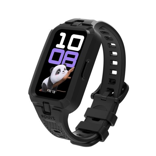 [ToVioc]シリコンバンドHuaweiBand10/9/8対応スマートウォッチバンドスポーツバンド交換ベルトサイズ調節可能防水耐汗性耐久性男女兼用替えベルトHuaweiBand7/6対応(ブラック)(2)