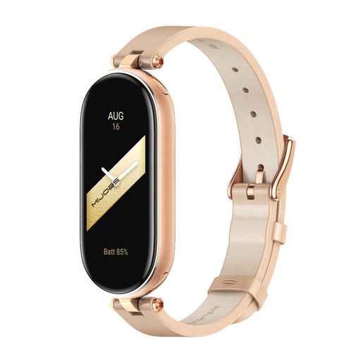 MIJOBSXiaomiMiBand10/9/8替えバンドシャオミバンド10本革スマートウォッチMiバンド9対応交換用ストラップ