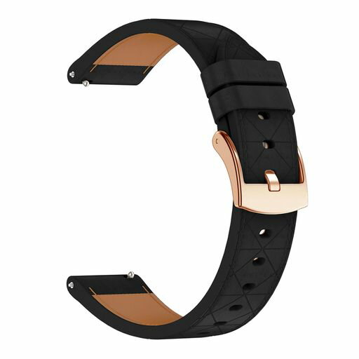 [SQHYWJ]本革時計バンド18mm20mm汗に強いクイックリリース工具不要レディースウォッチおよびスマートウ..