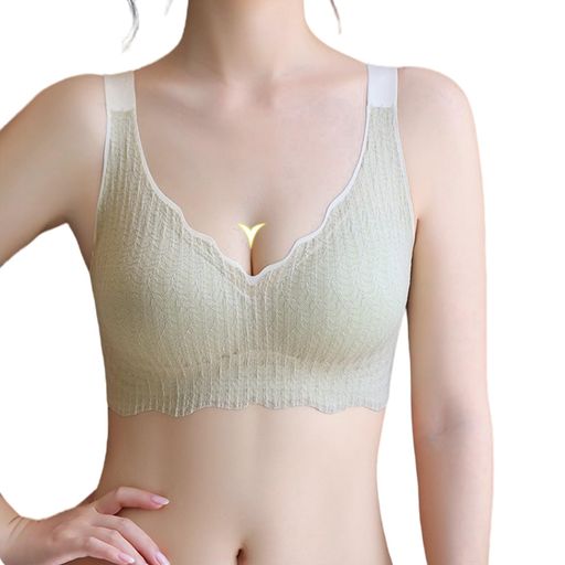 [SophroniaTerri]下着専門店ノンワイヤーブラシームレスブラ超柔らかいブラジャー美乳ブラスポーツブラ..