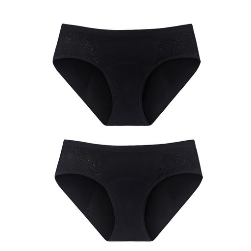 [MACITEET]綿95%吸水ショーツサニタリーショーツ【4層構造・30ml吸水量】生理用ショーツ+50%吸水布*防..