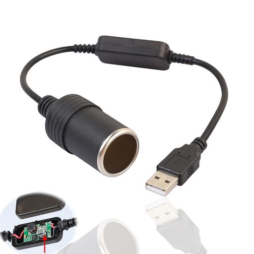 【USB入力とシガレットライター出力仕様】USB入力:5V、シガレットライター出力:12V、8W8Wを超える機器には対応しておりませんので、ご注意ください。 【USBポート電力変換器機能】この装置はUSBポートからの電力を12Vのシガレットライターソケット用に変換します。 【駐車監視機能の簡単設定】カービデオレコーダーの駐車監視機能を簡単に有効化できます。 【操作性】本装置は操作が簡単でを使用して車載電子機器に電源を供給するのに便利です。 【対応機器】この装置はドライブレコーダー、カーレーダー検出器、車載充電器、およびその他の車載電子機器に適しています。