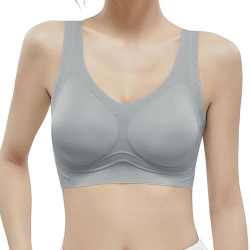 [FEISEDY]ナイトブラノンワイヤーブラジャーホックなしシームレスブラスポーツブラ通気性・薄型24時間..