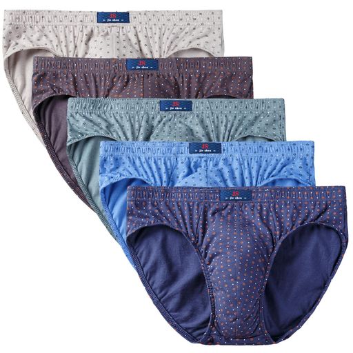 [CaikeKaidi]メンズブリーフ5枚セットビキニメンズ下着パンツ綿100立体設計吸汗速乾通気性