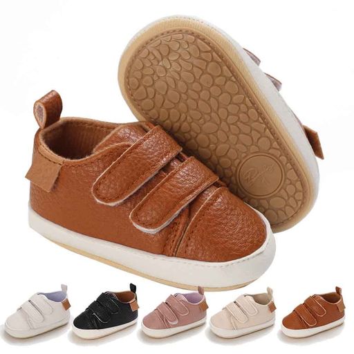 Shidayiya(シ・ダニヤン)赤ちゃん用靴男の子女の子革事前ウォーキングスニーカー幼児滑り止めラバーソ..
