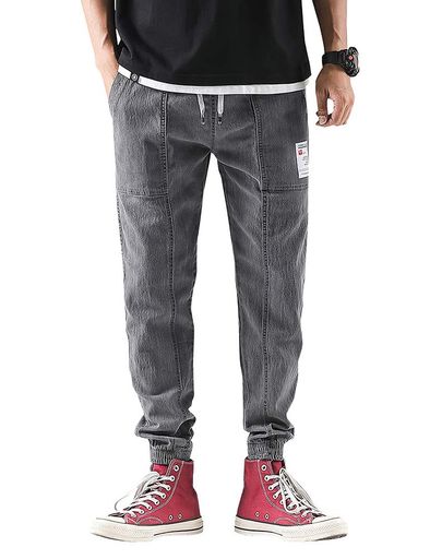 [STARNEAK]メンズジョガーパンツストレッチデニムジーンズ(2307M)