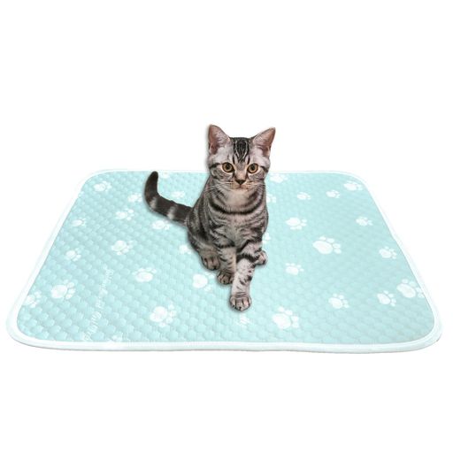 Sunframe冷感ペットひんやりマット夏用洗えるペットシーツ防水クールマット厚め通気性優れ敷きパッド防..