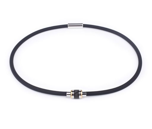 [AIMEIS]ネックレスシリコンゲルマニウム磁気ジョイント静電気除去ネックレス静電気除去グッズ静電気防..