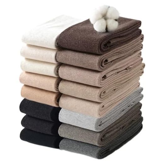 [Eukkis]リブ綿タイツ裏起毛着圧タイツレディースストレッチあったか800デニールパンスト引き締め暖か..