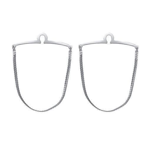 Yoursfsチェーンネクタイピン2本セットシルバーネクタイピンおしゃれタイタックメンズプレゼント