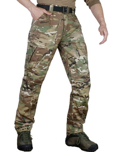 [zuoxiangru]メンズ防水ミリタリーカーゴパンツアウトドアタクティカルサバゲー作業登山用多機能(#57CPM)