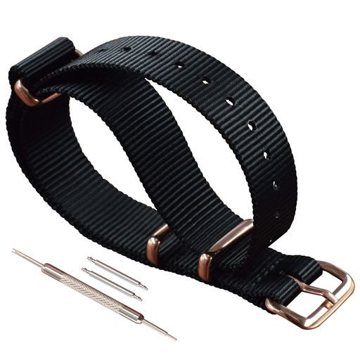 それぞれの時計ストラップは、高品質のナイロン素材で作られています。細部へのこだわりと多くの創造性があります。約1.1mmの薄いナイロン生地で、手首の皮膚により通気性があります。しっかりと織り込まれたナイロンストランドにより、快適さが増し、平面度が向上します(通常のナイロンバンドとは異なり)。 デザイン:ワンピースのデザインは、時計のセキュリティを強化します。時計の1つのピンが壊れると、もう1つのピンが時計を固定します。柔らかく、通気性があり、用途が広く、耐久性があります。野外活動で広く使用され、水、汗、熱、汚れ/泥に耐えます。そして、簡単にそして長持ちすることができました。 クラフト:すべての関節と穴は高度なレーザー技術でカットされており、エッジの肌とハリに快適で、穴の伸びを抑えています。4つのリング(ピンバックルを含む)は、耐久性のために頑丈で補強されたステッチで縫われています。 バックル:ワンピースデザインのバックル。時計のセキュリティを強化します。ポリッシュ仕上げ、明るく光沢があり、スタイリッシュでエレガント。二重のハードウェアループはストラップの余分な部分を保持できます。