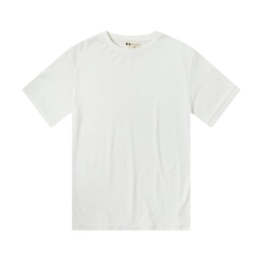 [HEMPSHOW]ヘンプTシャツ麻綿綿Tシャツ半袖tシャツ丸首抗菌防臭tシャツメンズtシャツ半袖ハーフスリーブ(XLブラック)