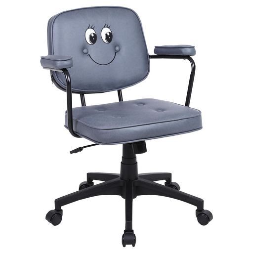 KAGMIIオフィスチェアデスクチェアシンプル可愛いおしゃれ高さ調節可能360度回転キャスター付き