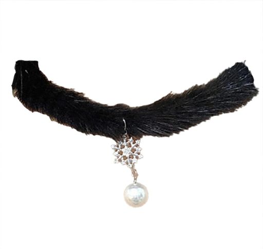 [Ekieta]チョーカーレースレディース可愛いチョーカーレディース地雷系アクセサリー首輪人間レース鈴の..