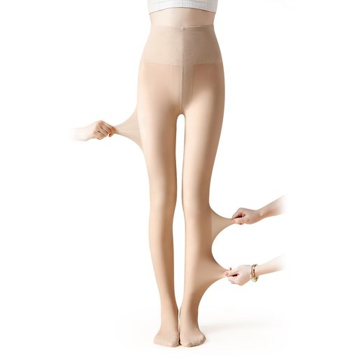 [EAXGO]【魅せ足x寒さ対策!】フェイクタイツ裏起毛タイツストッキング【1秒で瞬時に暖まる・驚きの素肌..