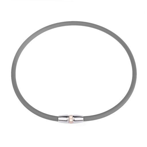 [FUANNA]磁気ネックレスメンズネックレス静電気除去チタン磁気ゲルマニウムスポーツ男女兼用シリコン2..