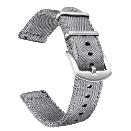 [BOLYTE]男性と女性のためのクイックリリースナイロン時計バンド複数の色の二重層シートベルトナイロン..