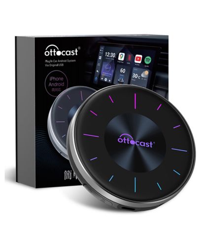 【公式】オットキャストP3OttocastOttoAiboxP3車でネットフリックス見るcarplayyoutube再生アダプターH..