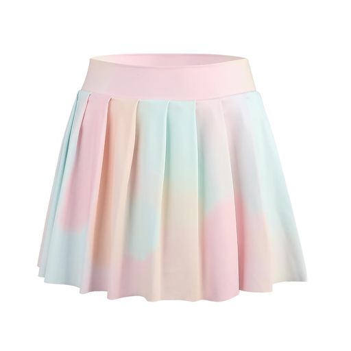 [Bezioner]キッズスカート半ズボン付きプロテニススコートポケット付き女の子ハイウエストキュロットス..