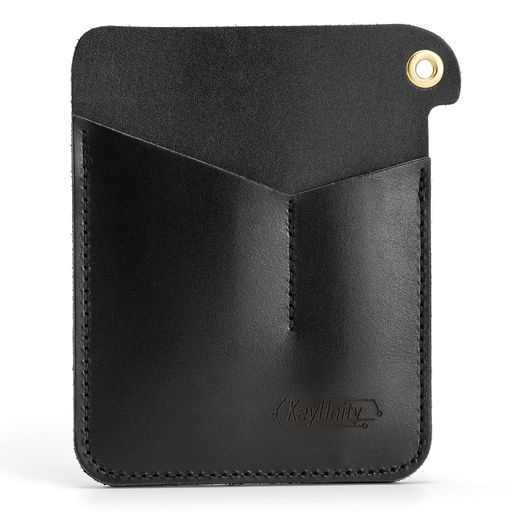 KeyUnityキーケースメンズ本革スマートキー対応KL01小物入れポーチ仕切りキーホルダーに装着ツールポー..