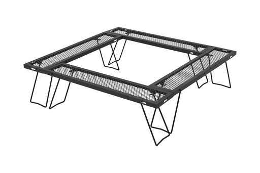 【限定!】SOLOUPマルチ焚き火テーブルバーベキュー囲炉裏テーブルキャンプファイヤーロータイプアウト..