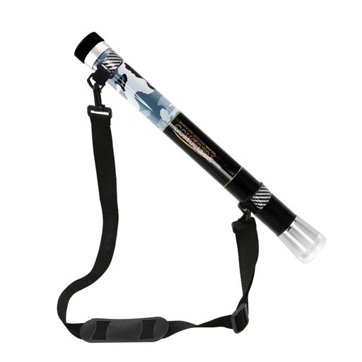 KOMCLUB玉の柄ランディングポール玉網ランディングネット用小継玉の柄伸縮式ガラス繊維製コンパクト軽量たも網の柄ベルト付き携帯便利2.4/2.7/3/3.3/3.6/3.9M玉ノ柄淡水/海水両用