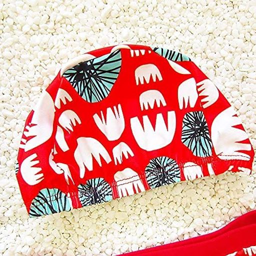 [Mskikefly]スイムウェア男の子キッズベビーサーフショーツキャップ付き2点セット温泉水着蟹柄可愛いシ..