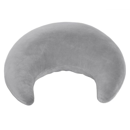 BaibuHomeクッション三日月型膝上クッション肘置き背もたれクッションもちもちヘアサロン読書ゲームオ..